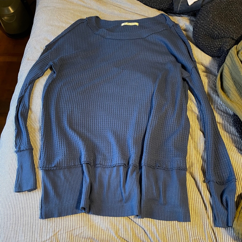 Free People thermal tee